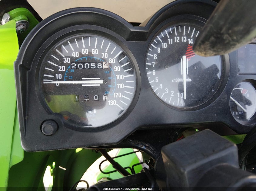 2001 Kawasaki Ex250 F VIN: JKAEXMF191A080378 Lot: 45455277