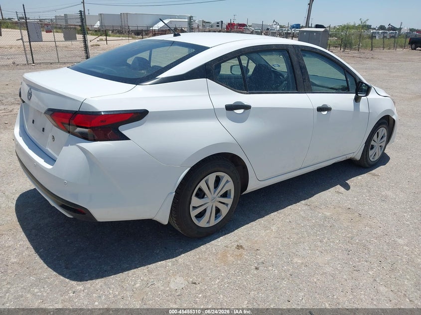 Vin: 3n1cn8dv8pl866998, lot: 45953423, nissan versa 1.6 s xtronic cvt 20234