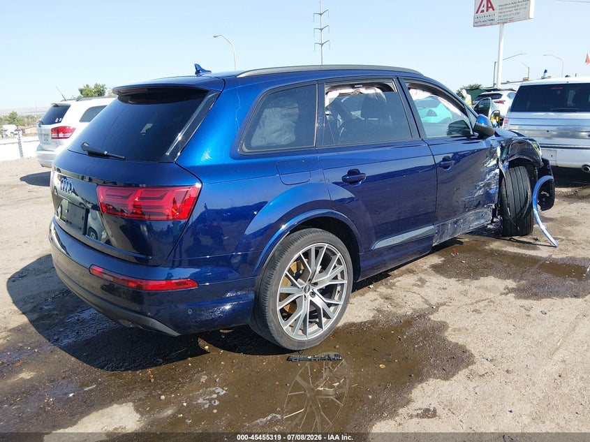 Vin: wa1vaaf74kd035580, lot: 45953432, audi q7 55 premium 20194