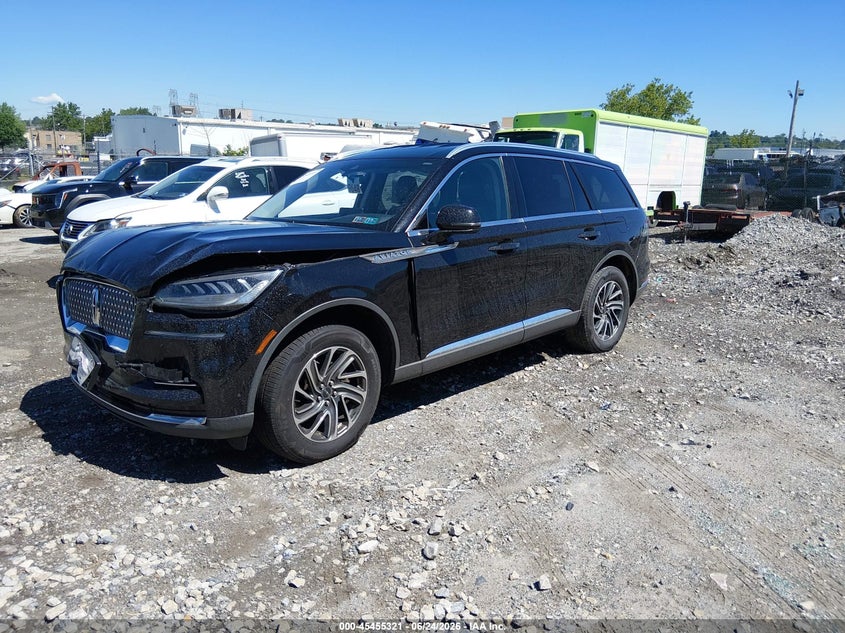 Vin: 5lm5j0xc8ngl14652, lot: 45953434, lincoln aviator livery 20222