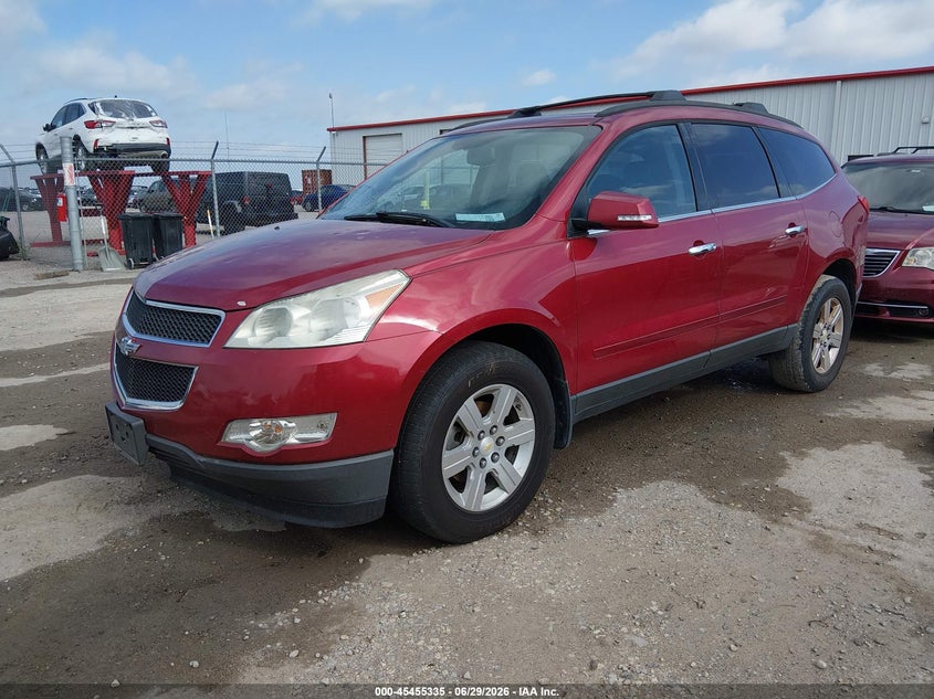 2012 Chevrolet Traverse Lt W/2lt 1GNKRJED7CJ121310 photo 1