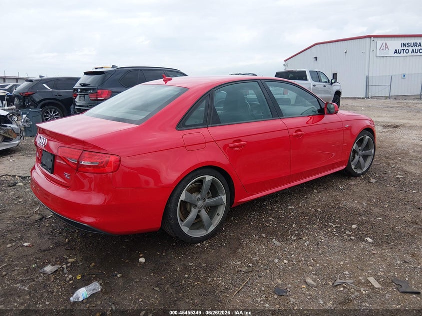 Vin: wauffafl7fn001865, lot: 45953462, audi a4 2.0t premium 20154
