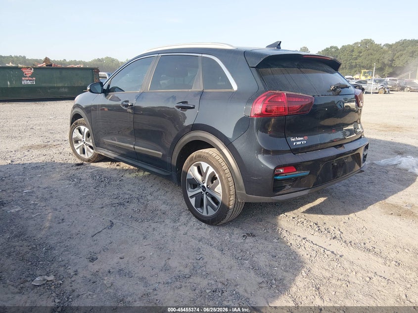 Vin: kndce3lg2m5098952, lot: 45953487, kia niro ev ex premium 20213