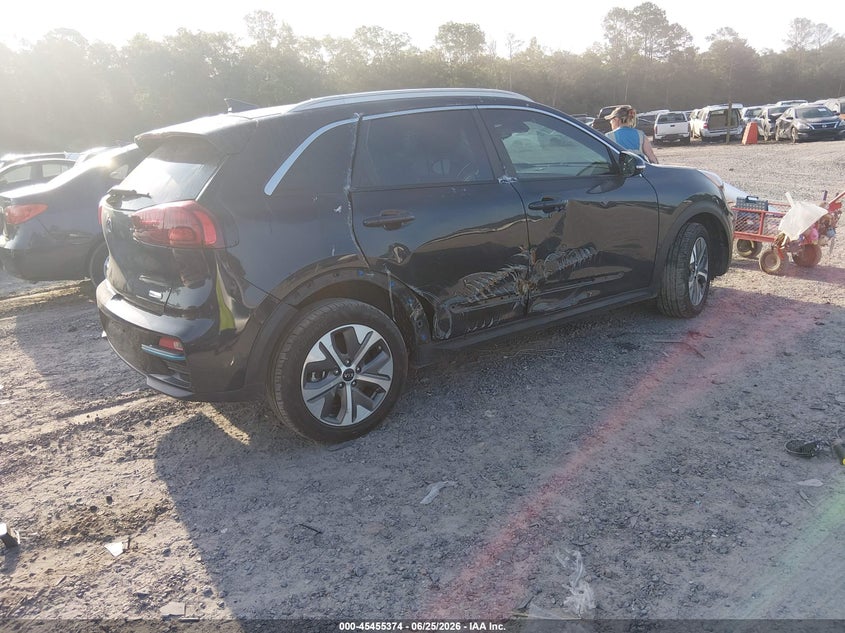 Vin: kndce3lg2m5098952, lot: 45953487, kia niro ev ex premium 20214