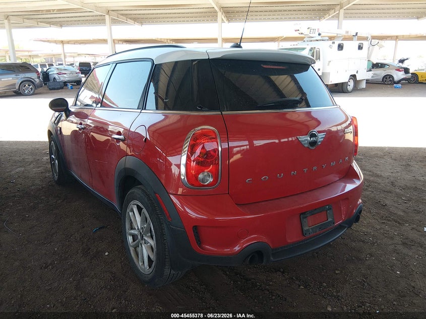 2015 Mini Countryman Cooper S VIN: WMWZC3C5XFWT06312 Lot: 45455378