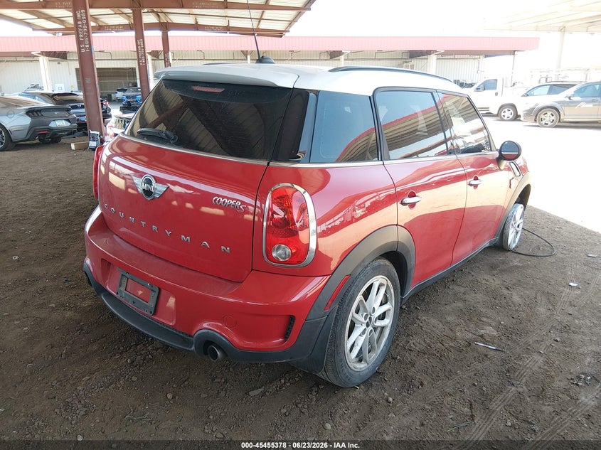 2015 Mini Countryman Cooper S VIN: WMWZC3C5XFWT06312 Lot: 45455378
