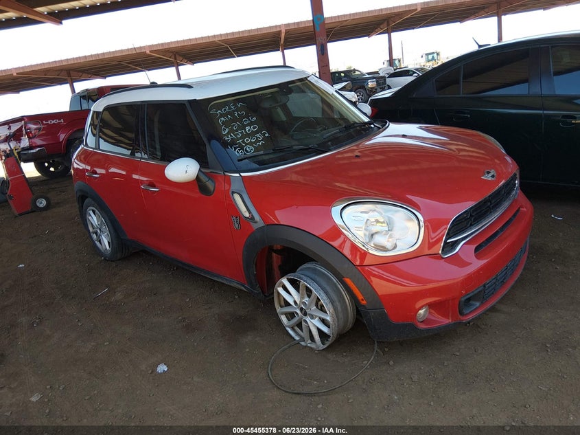 2015 Mini Countryman Cooper S VIN: WMWZC3C5XFWT06312 Lot: 45455378