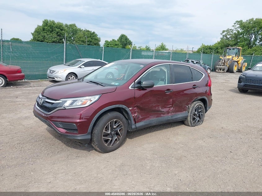 2016 HONDA CR-V auction photo 2