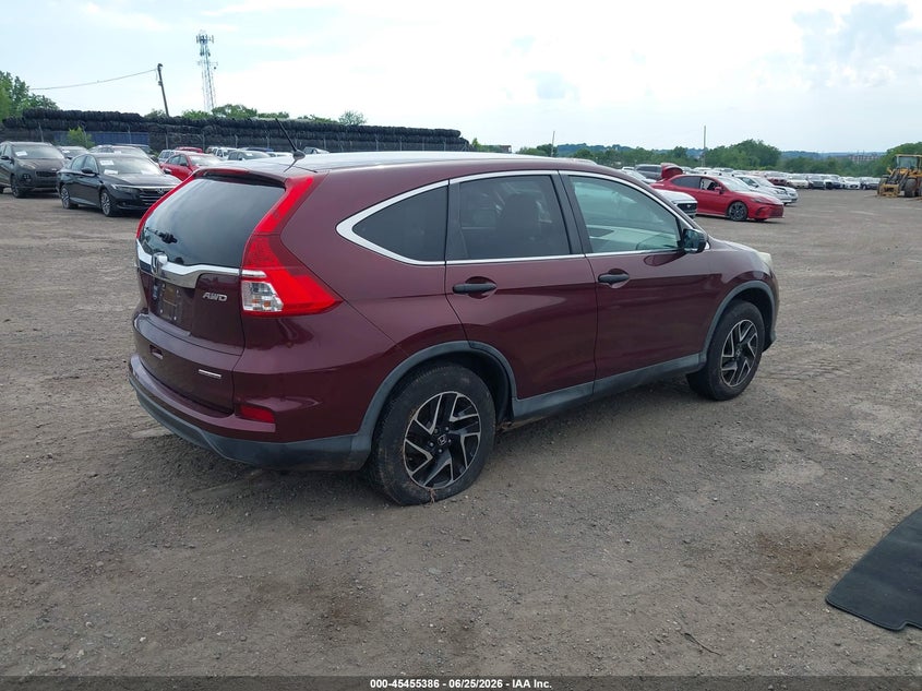 2016 HONDA CR-V auction photo 4