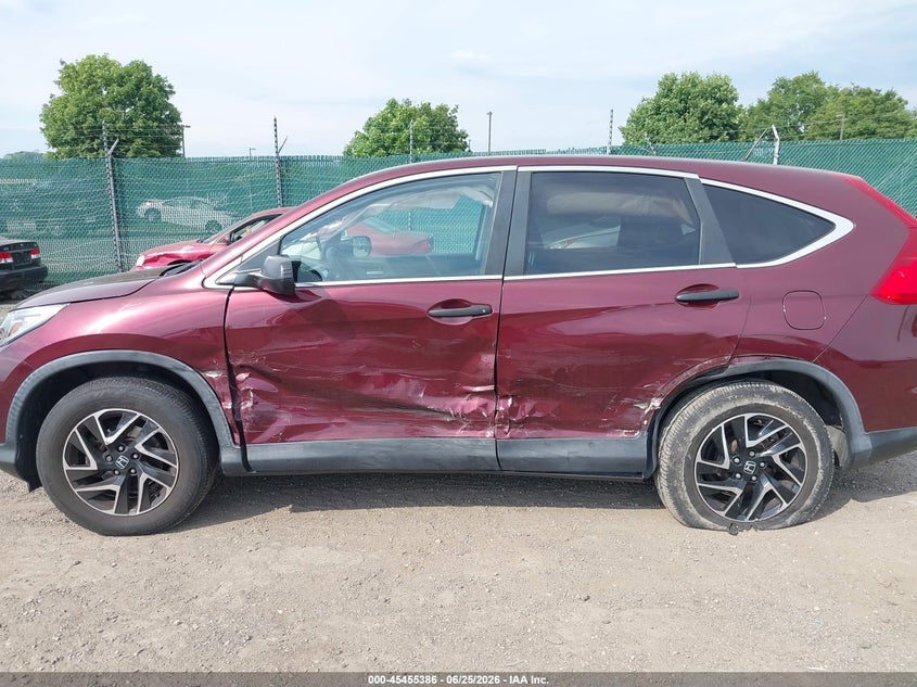 2016 HONDA CR-V auction photo 6
