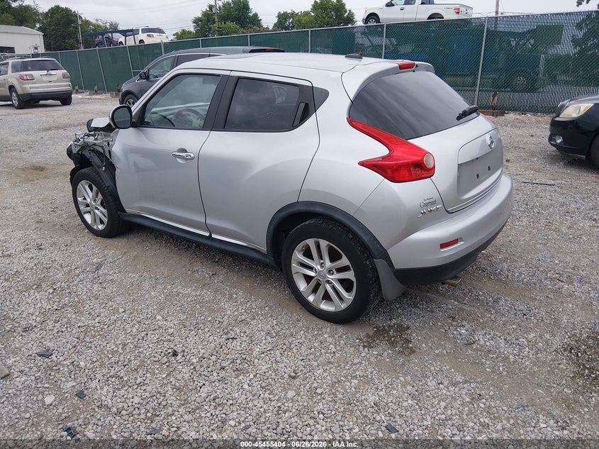 Vin: jn8af5mv7dt205202, lot: 45953517, nissan juke sv 20133