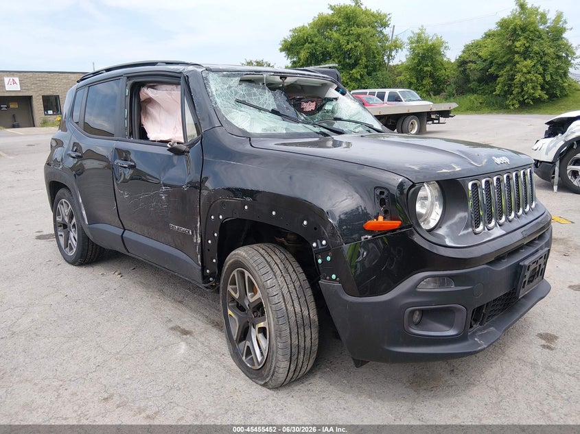 2016 Jeep Renegade Latitude VIN: ZACCJBBT4GPD42715 Lot: 45455452