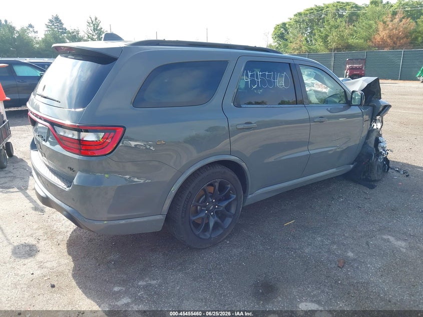 Vin: 1c4sdjct8mc825975, lot: 45953573, dodge durango r/t awd 20214