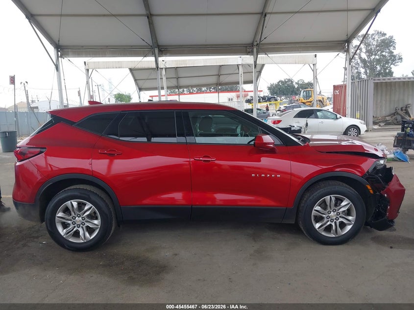 2022 Chevrolet Blazer Fwd 2Lt VIN: 3GNKBCR43NS121722 Lot: 45455467
