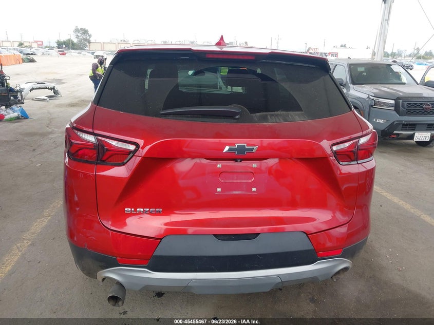 2022 Chevrolet Blazer Fwd 2Lt VIN: 3GNKBCR43NS121722 Lot: 45455467