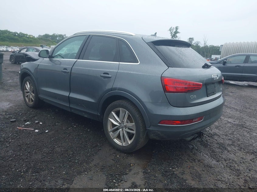 Vin: wa1jccfsxhr004029, lot: 45953625, audi q3 2.0t premium 20173
