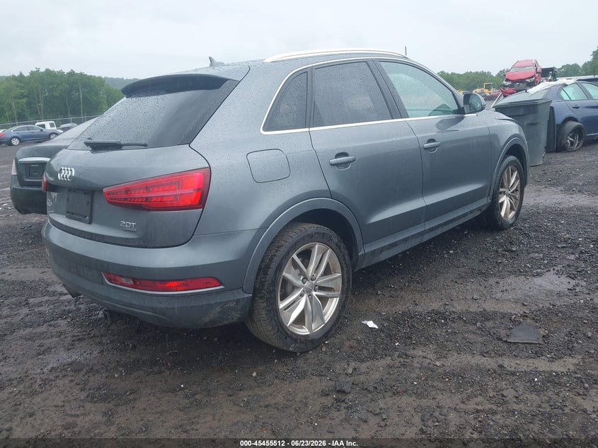 Vin: wa1jccfsxhr004029, lot: 45953625, audi q3 2.0t premium 20174