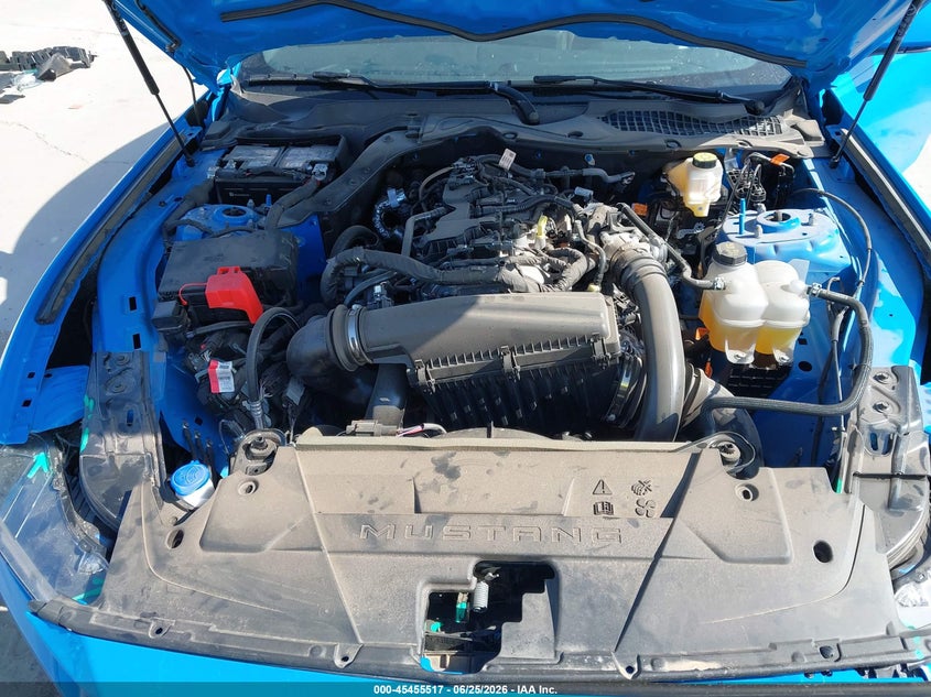 2025 FORD MUSTANG COUPE 2.3L I-4 DI, DOHC, VVT, TURBO, 315HP