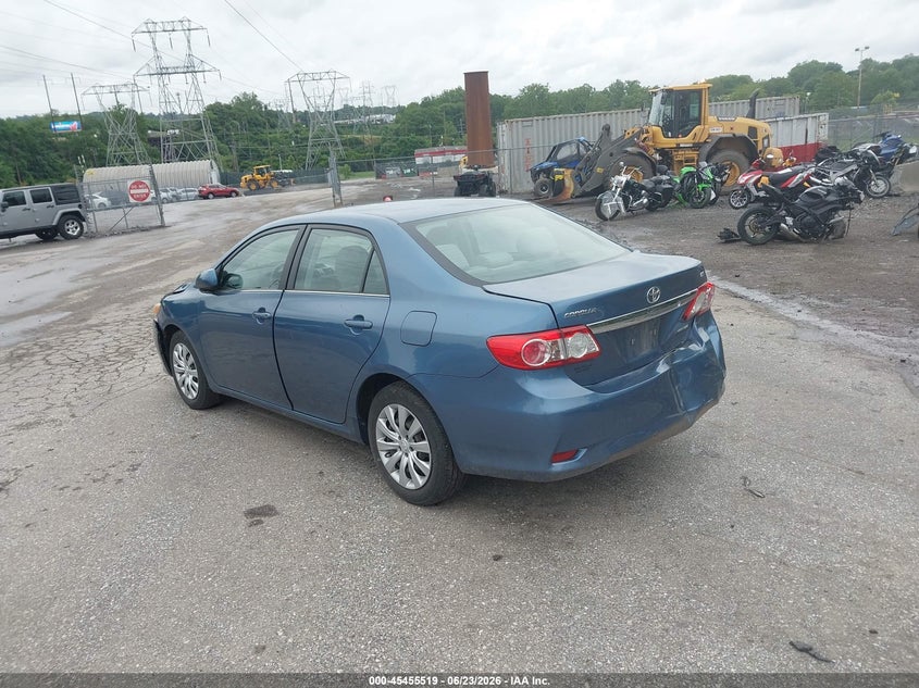 2013 TOYOTA COROLLA SEDAN 1.8L I-4 DOHC, VVT, 132HP