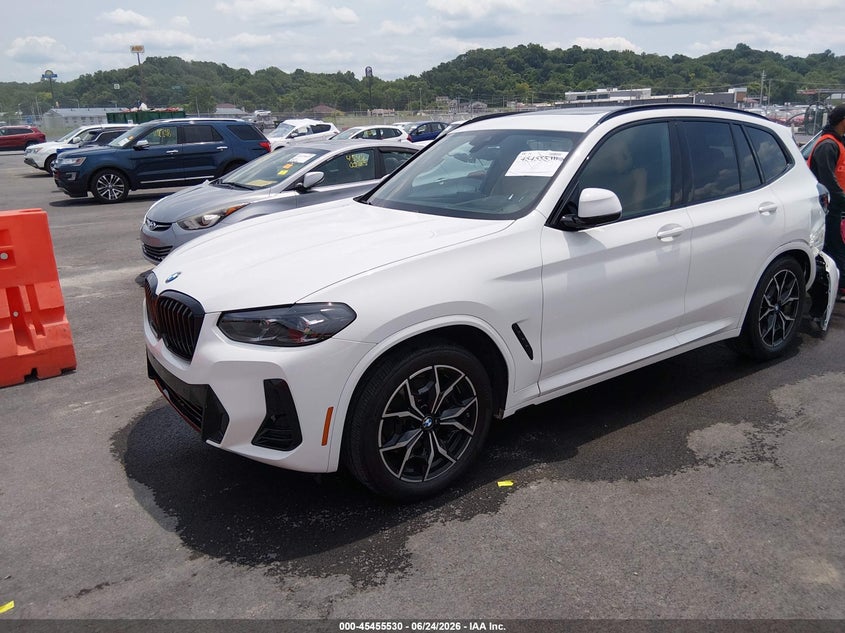 Vin: 5ux53dp06p9r74192, lot: 45953642, bmw x3 xdrive30i 20232