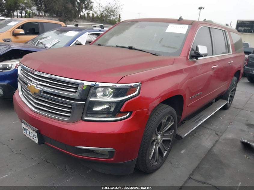 2015 Chevrolet Suburban, Vandalized, IAAI, VIN 1GNSCKKC6FR254388 — photo 2