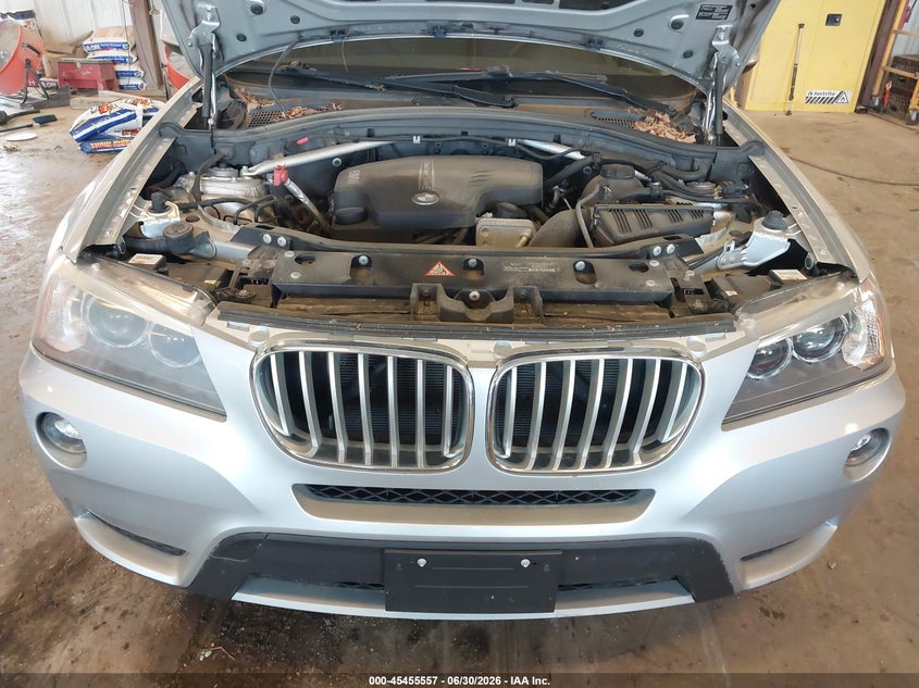 2014 BMW X3 xDrive28I VIN: 5UXWX9C55E0D21283 Lot: 45455557