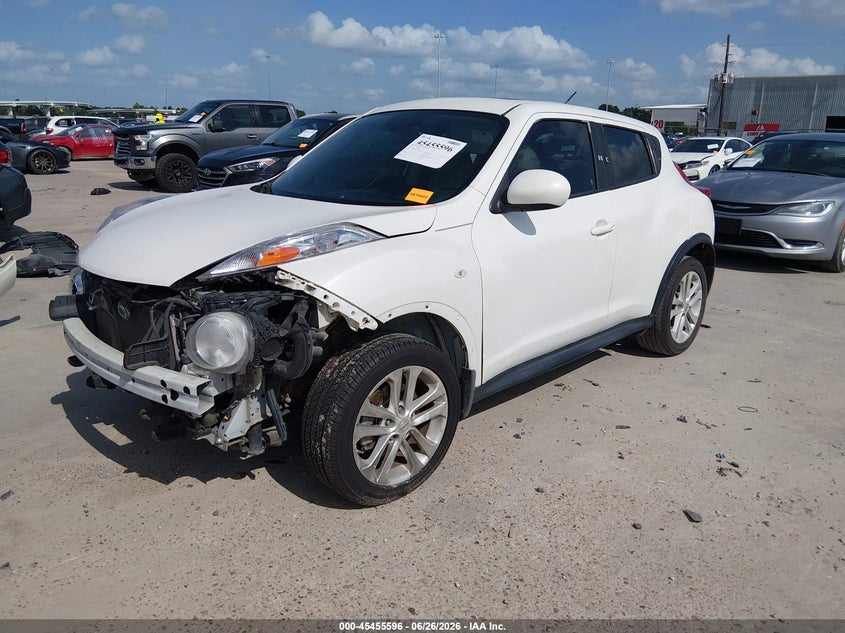 2013 Nissan Juke, Удар спереду, IAAI, VIN JN8AF5MR3DT204177 — фото 2