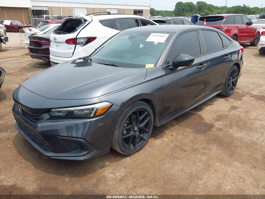2022 HONDA CIVIC auction photo 2