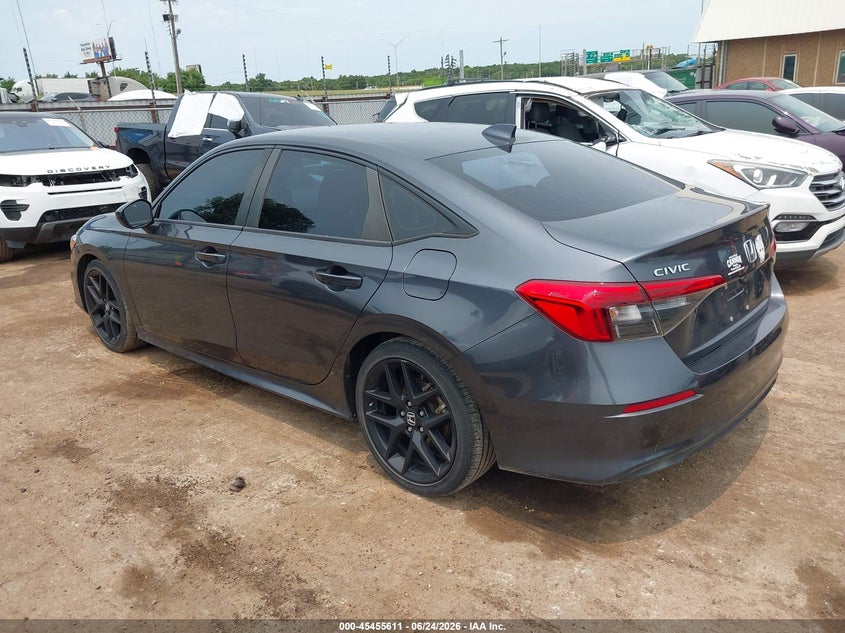2022 HONDA CIVIC auction photo 3