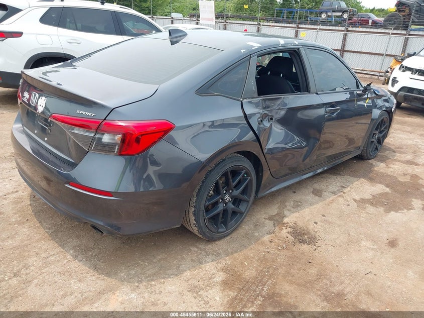 2022 HONDA CIVIC auction photo 4