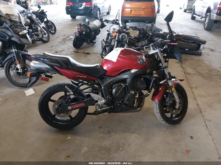2006 Yamaha Fz6 S VIN: JYARJ08E66A007103 Lot: 45455681