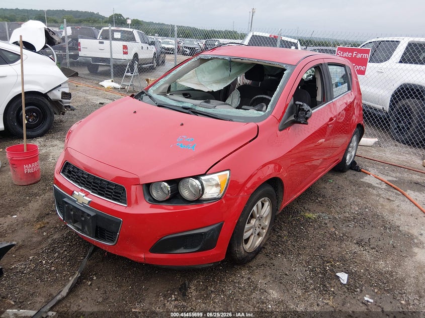 Vin: 1g1jc6sh8c4173613, lot: 45953812, chevrolet sonic 2lt 20122