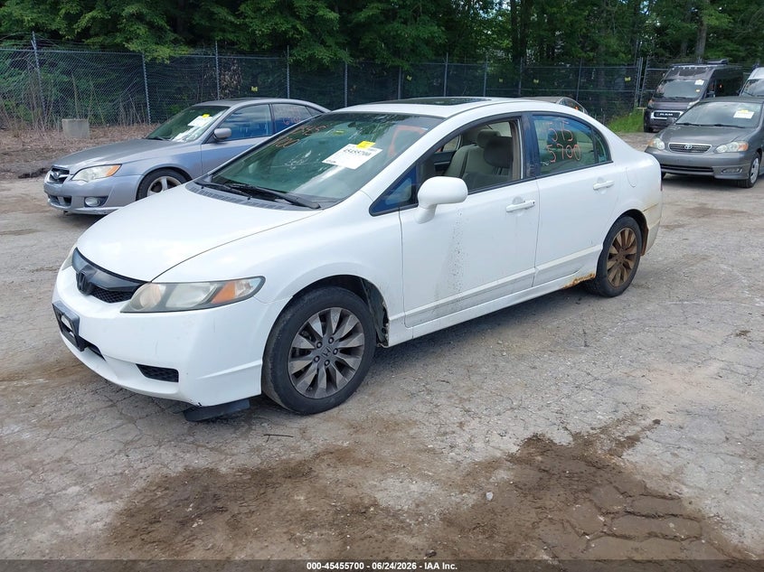 2009 Honda Civic Ex 2HGFA15899H514886 photo 1