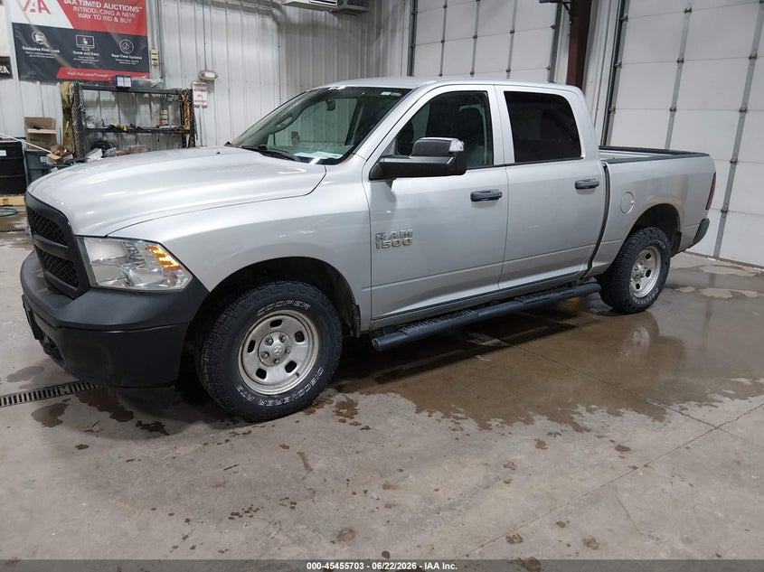 Vin: 1c6rr7kg6hs599087, lot: 45953816, ram 1500 tradesman  4x4 5'7 box 20172
