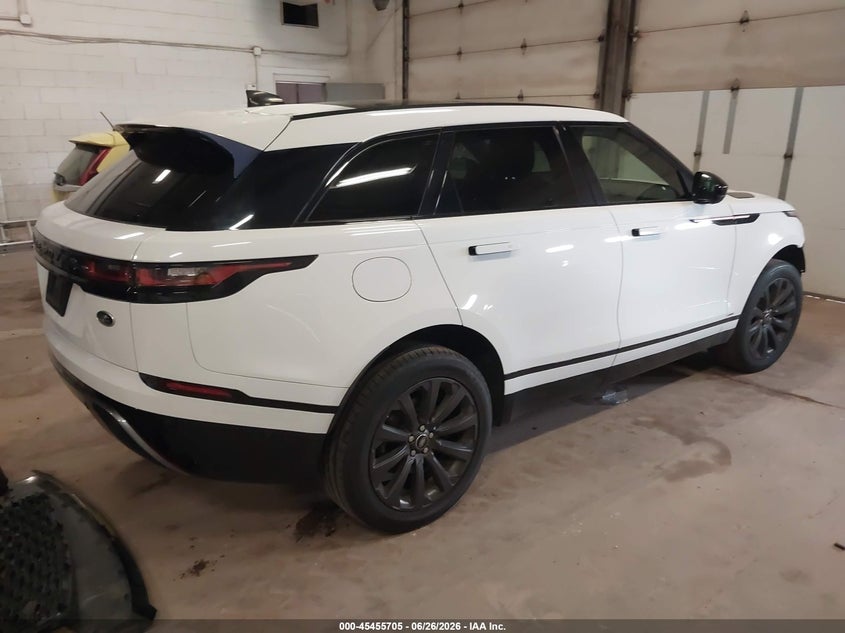 Vin: salyl2rx9ja710668, lot: 45953818, land rover range rover velar p250 se r-dynamic 20184
