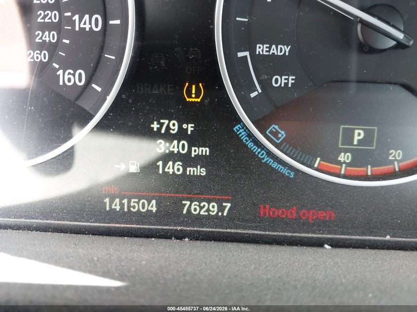 2013 BMW 3ER SEDAN 2.0L I-4 DI, DOHC, VVT, TURBO, 240HP