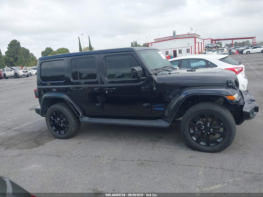 2021 Jeep Wrangler 4Xe Unlimited High Altitude 4X4 VIN: 1C4JJXP61MW686184 Lot: 45455749