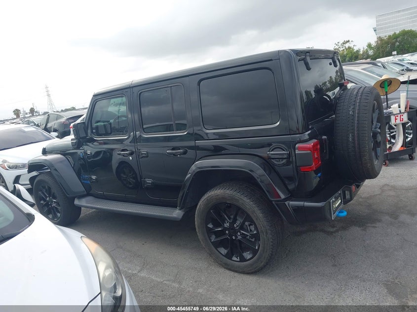 2021 Jeep Wrangler 4Xe Unlimited High Altitude 4X4 VIN: 1C4JJXP61MW686184 Lot: 45455749