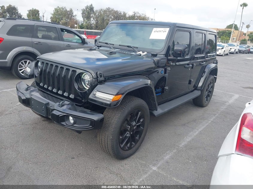 2021 JEEP WRANGLER 4XE auction photo 2