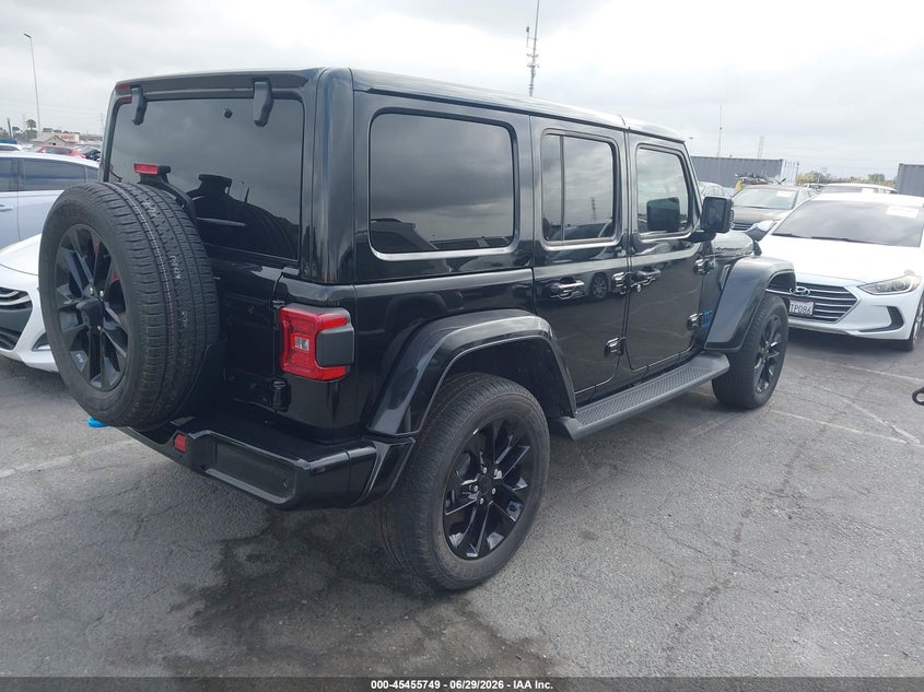 2021 JEEP WRANGLER 4XE auction photo 4