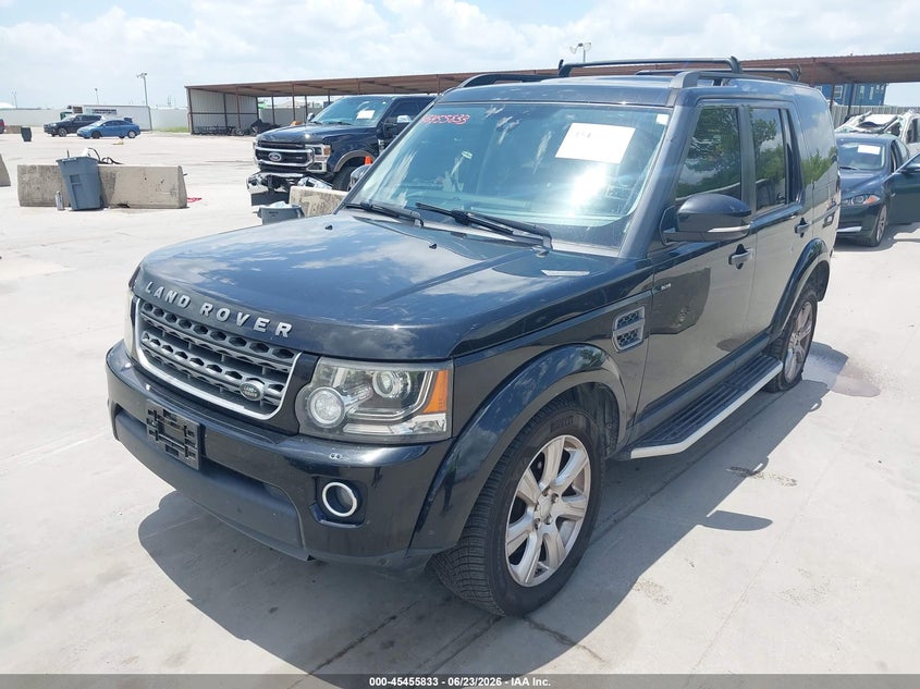 Vin: salag2v62ga789709, lot: 45953946, land rover lr4 20162