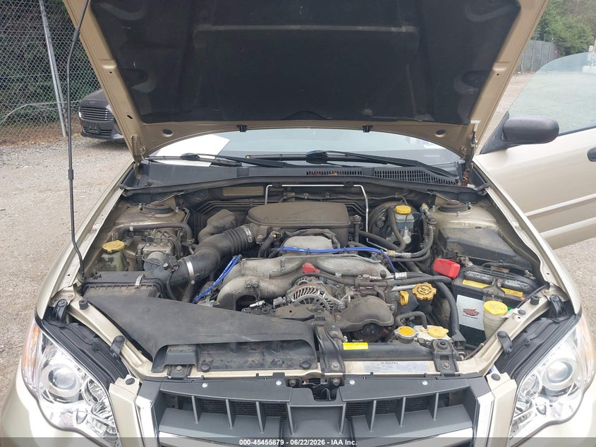 SUBARU OUTBACK (NATL) 2008 VIN 4S4BP61C587362551