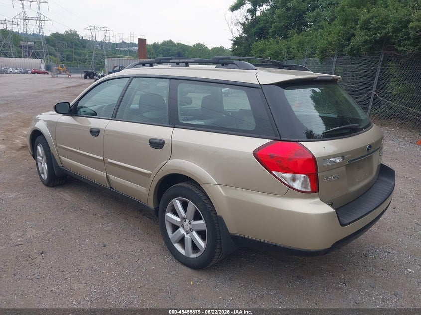SUBARU OUTBACK (NATL) 2008 VIN 4S4BP61C587362551
