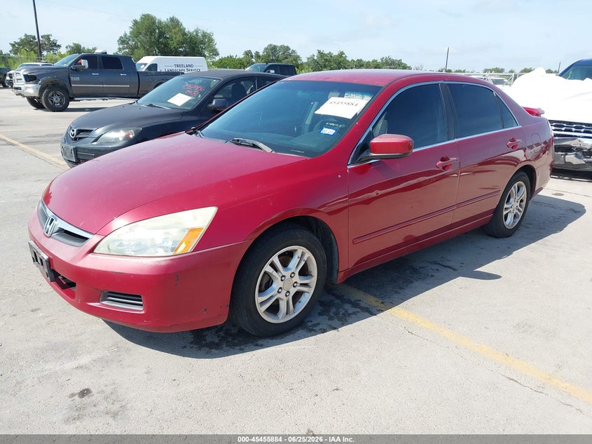 2007 Honda Accord 2.4 Se 1HGCM563X7A086441 photo 1