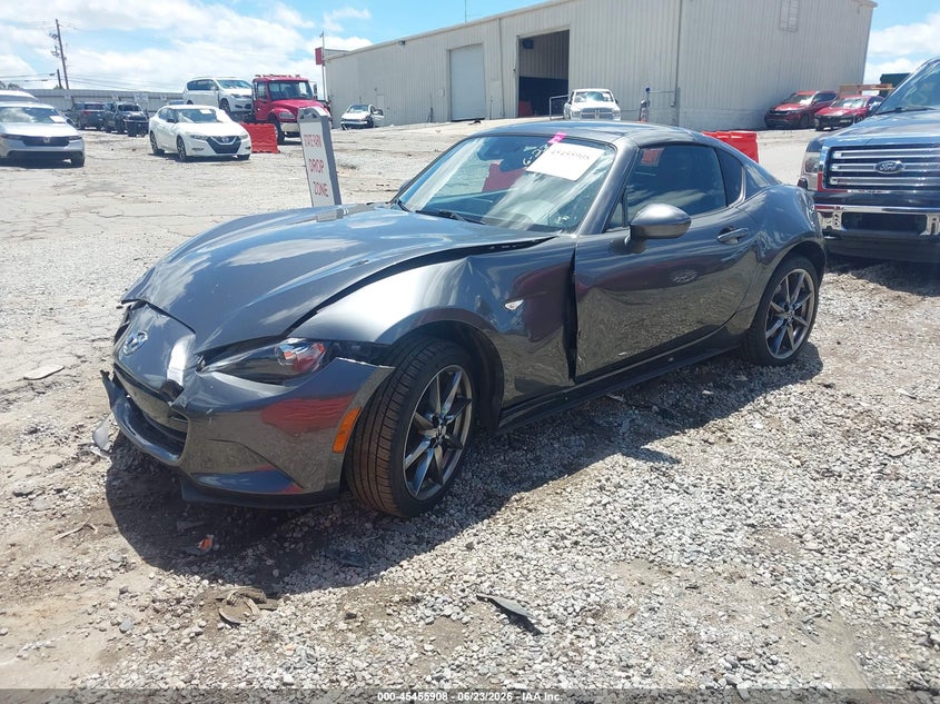 Vin: jm1ndam74m0451123, lot: 45954020, mazda mx-5 miata rf grand touring 20212