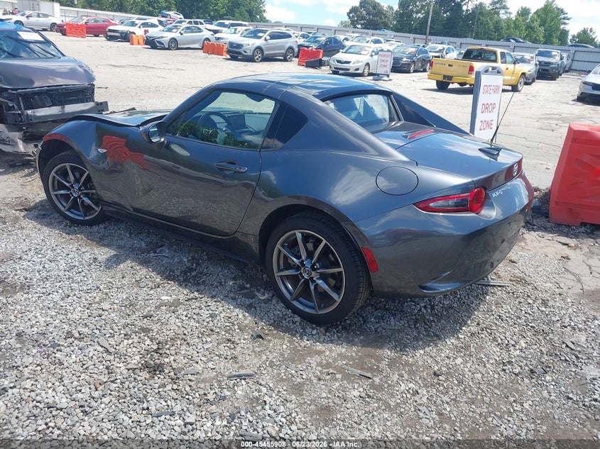 Vin: jm1ndam74m0451123, lot: 45954020, mazda mx-5 miata rf grand touring 20213
