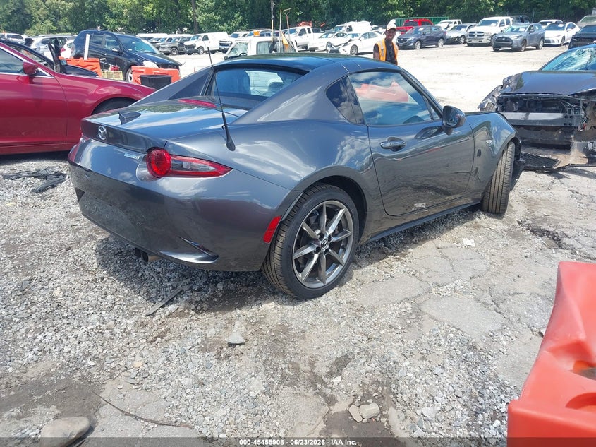 Vin: jm1ndam74m0451123, lot: 45954020, mazda mx-5 miata rf grand touring 20214