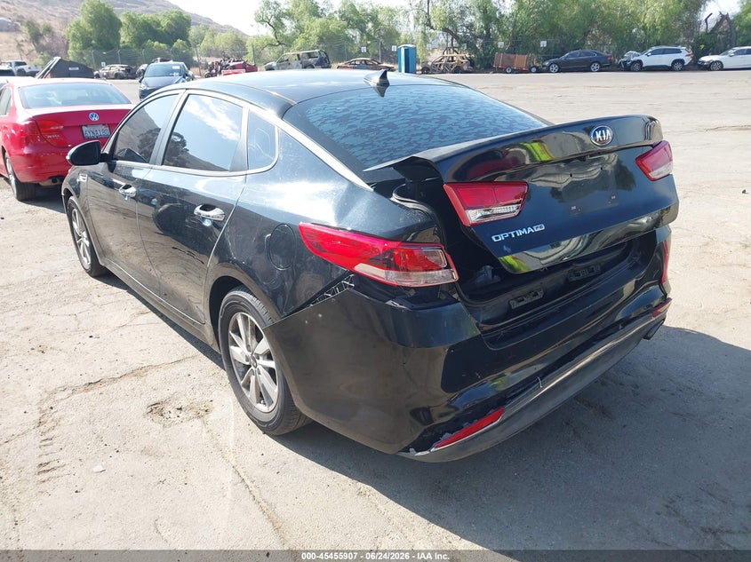 Vin: 5xxgt4l35gg042546, lot: 45954021, kia optima lx 20163