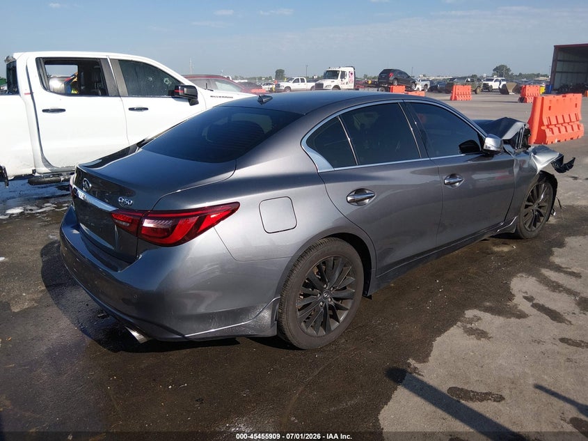 Vin: jn1ev7ar1km551288, lot: 45954022, infiniti q50 3.0t luxe 20194