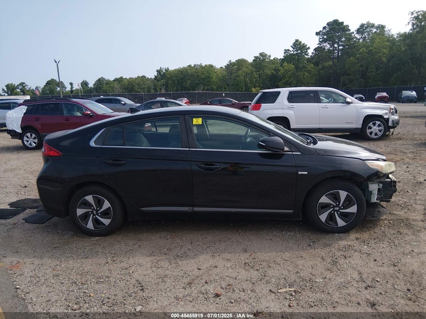 2018 Hyundai Ioniq Hybrid Sel VIN: KMHC75LC1JU062590 Lot: 45455919